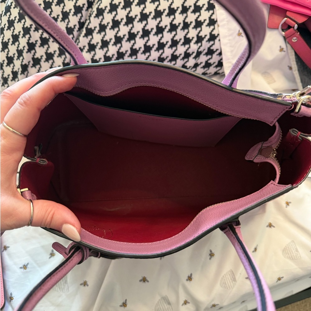 kate spade Pink Leather Satchel with Gold Hardware - Picture 2 of 3